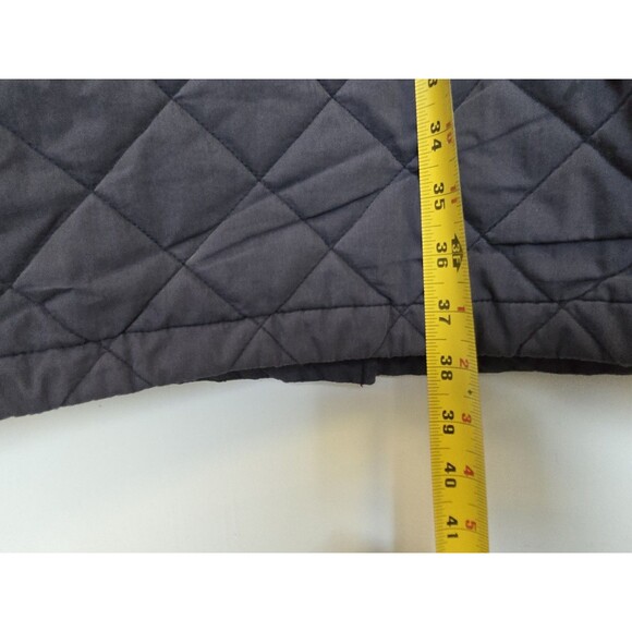 Vtg LL Bean Coat Womens L Blue Thermore Quilted Field Barn Outdoor Winter Chore - Picture 5 of 9